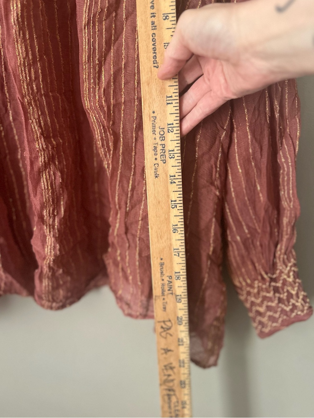 Love Sam peasant blouse - Picture 8 of 11